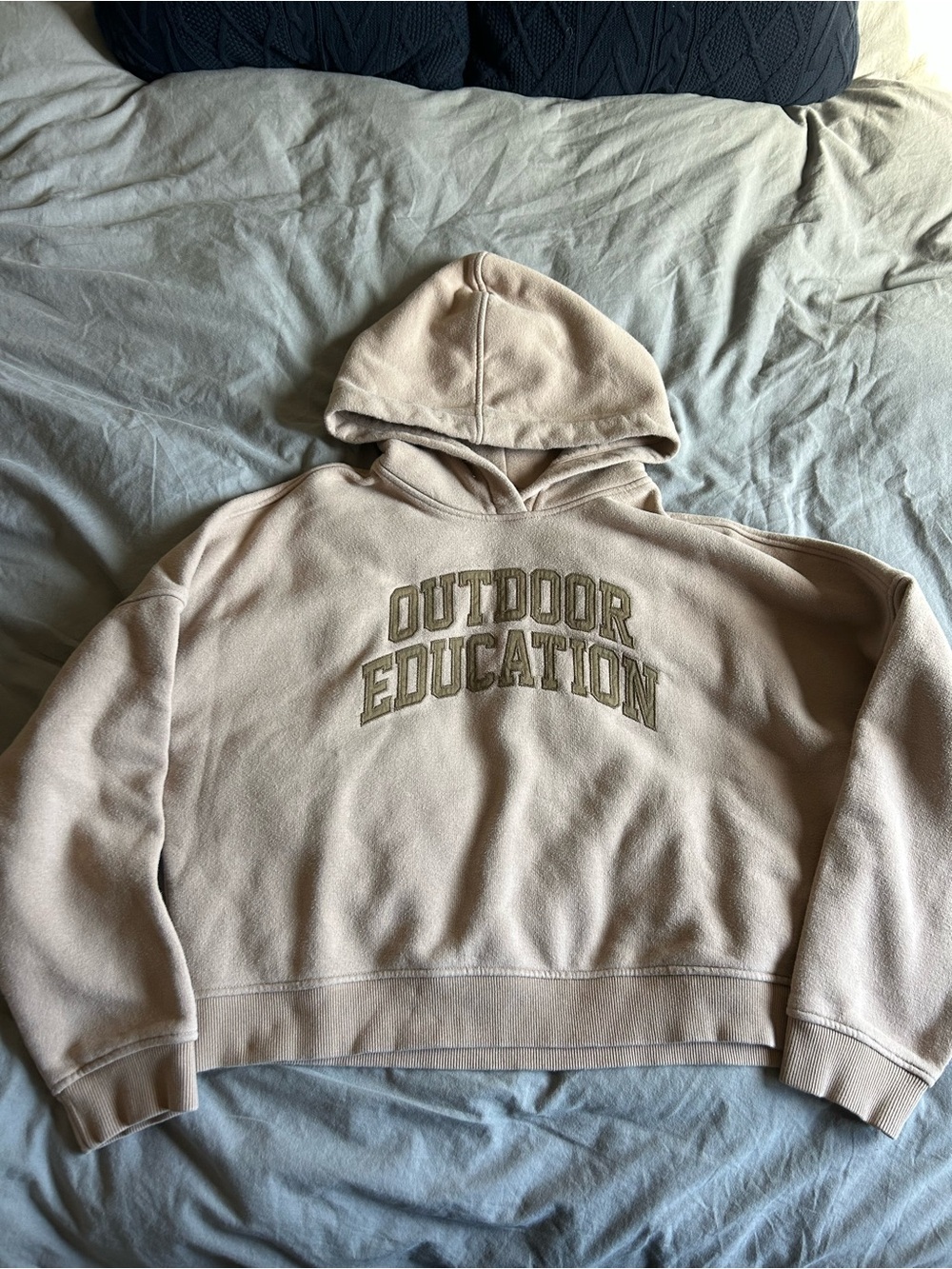 Roots Beige Outdoor Education Hoodie